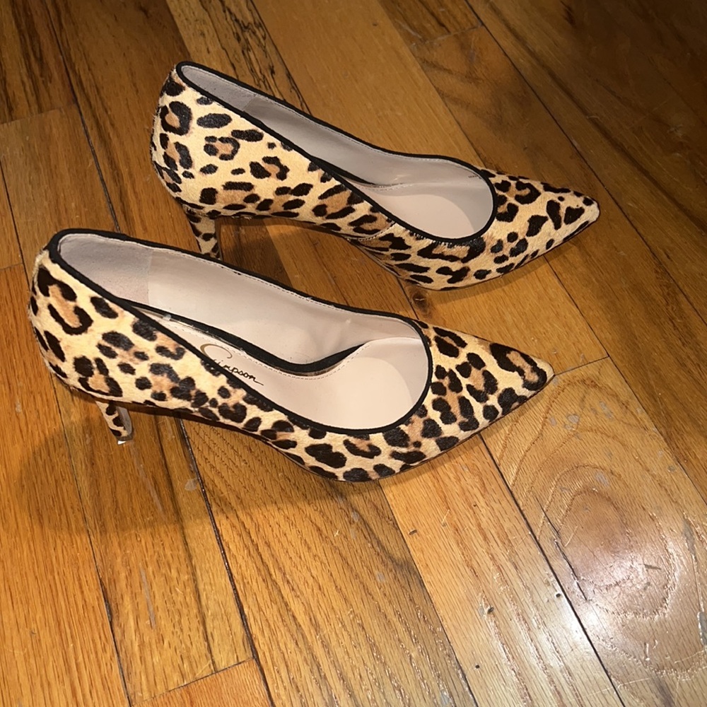Jessica Simpson Leopard Heels - Picture 2 of 6